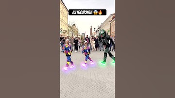 TEACHING SHUFFLE 😱🔥 KIDS TEACH DANCE 😎 ASTRONOMIA TREND ⭐️