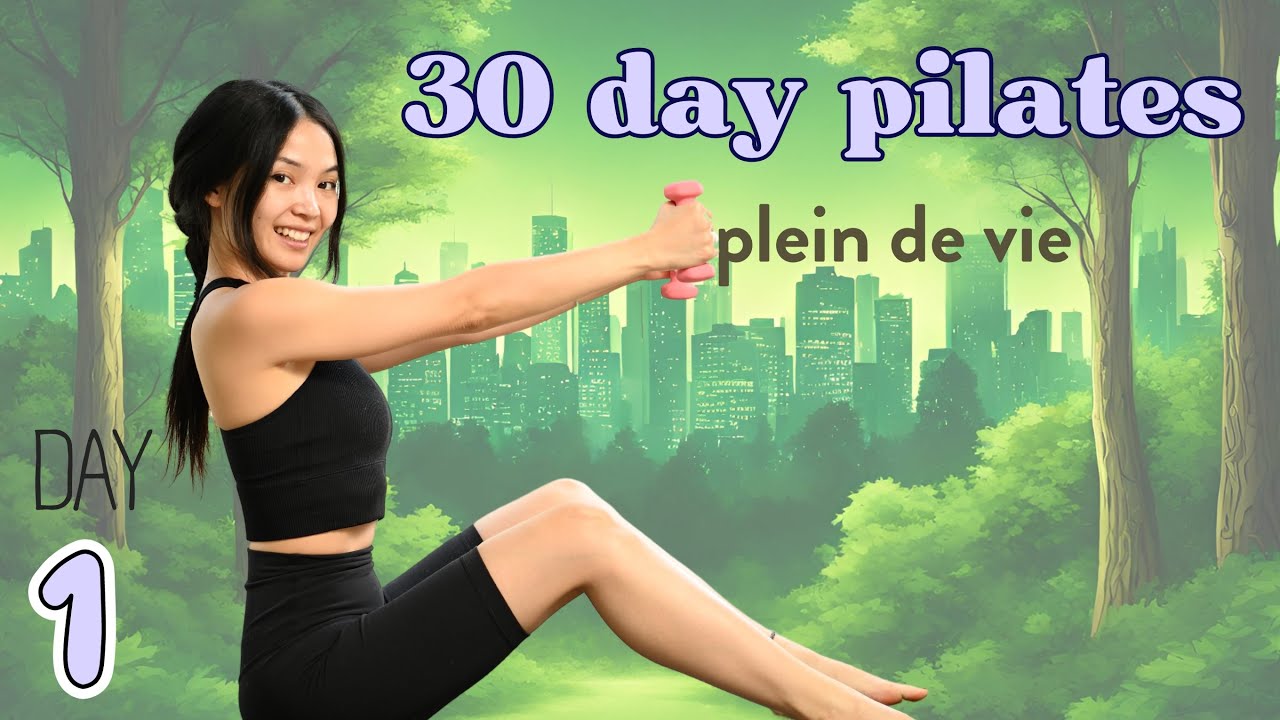 Day 1: Motivated Mindset 🌟| FULL BODY PILATES WORKOUT & MEDITATION | 30 ...