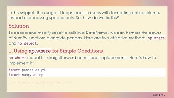 How to Manipulate Data in a .csv File Using Pandas and Access Specific Rows and Columns