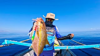 FIGHT WITH AMBERJACK❗UNDAS SA DAGAT❗SLOW PITCH JIGGING