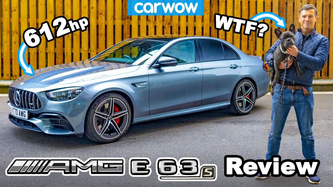 Mercedes-AMG E63 2021 review -  destroying tyres and kidnapping puppies!?!