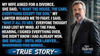My wife took everything in the divorce — she had no idea what she was really taking and