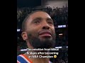 What a moment for Mikal Bridges 💙🧡
