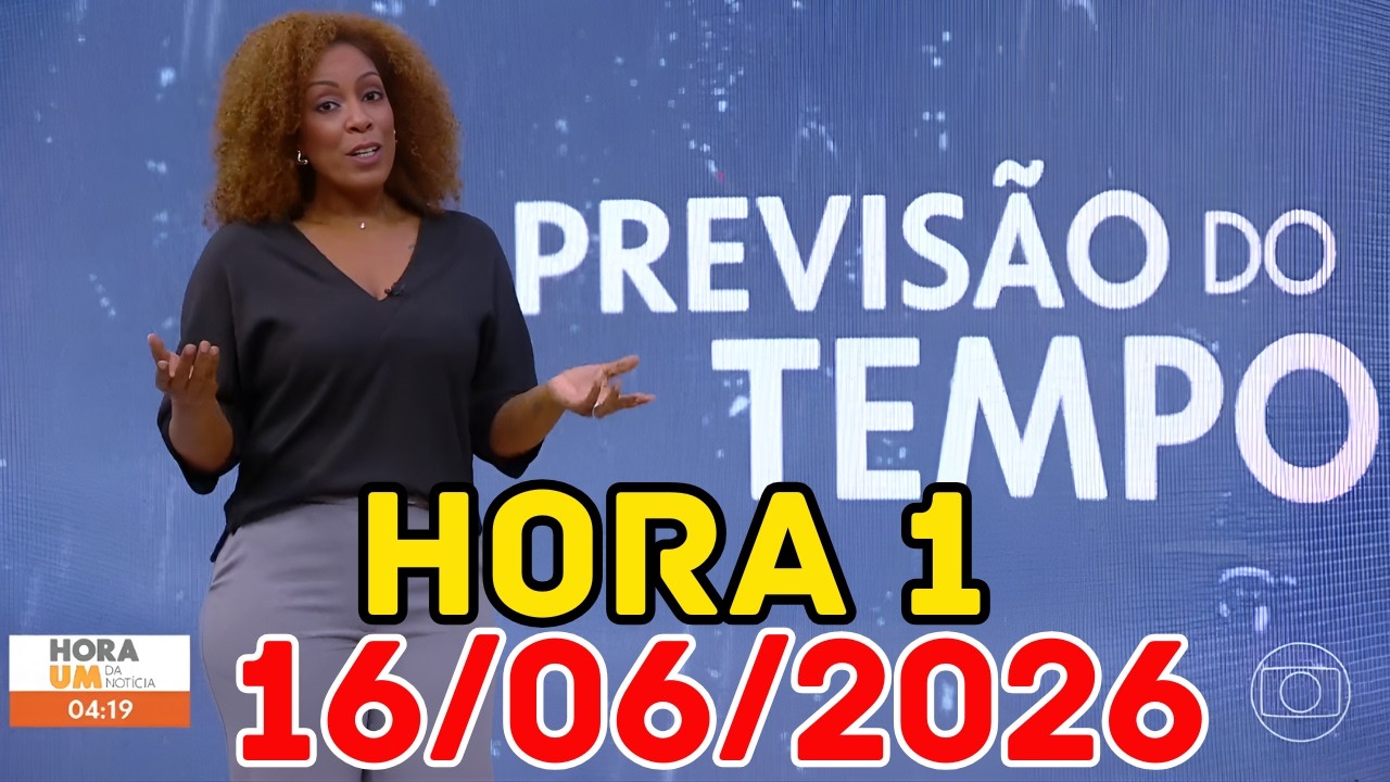 ALAGAMENTOS E DESLIZAMENTOS PREOCUPAM NO SUDESTE | Previsão do Tempo Hora 1 16/06