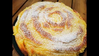 Apfelkuchen mit Vanille-Creme ❤️ einfach, schnell und megalecker