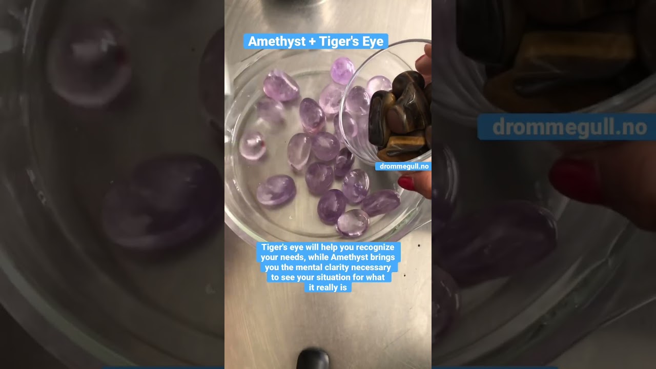 Do you think this is best for you? crystal combination amethyst &Tiger's eye 