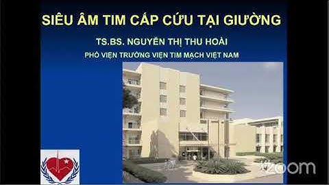 Siêu âm tim cấp cứu tại giường