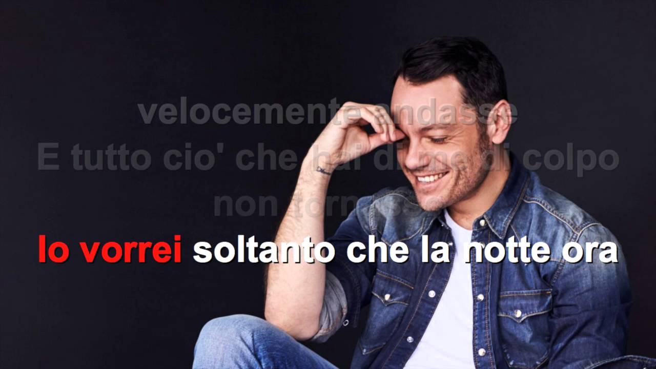 Tiziano Ferro Ti scatterò una foto Karaoke con testo YouTube Tiziano Ferro Ti scatterò una foto Karaoke con testo YouTube