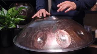 HANDPAN NEW GENERATION 2022 Cristal generation D MINOR 10 ABSTRACT EDITION