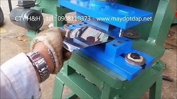 máy dập cắt miếng inox