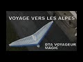 Voyage vers les Alpes