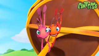 Silly Spaghetti Meatball 🍝 1 Hour of Antiks🐜 | Funny Adventure Cartoons for Kids | Be Brave!