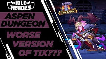 Idle Heroes - Phorcys First Aspen Dungeon Run