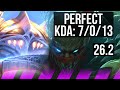 NAUTILUS &amp; Kai'Sa vs PYKE &amp; Kalista (SUP) | Perfect KDA: 7/0/13 | EUW Master | 26.2