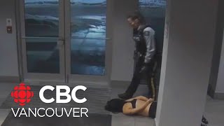 RCMP officer seen stepping on student's head following a wellness check