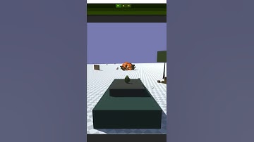Tank can shoot now in Unity game. Instagram:  bulbulsup.