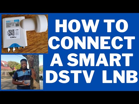 How to connect a smart dstv lnb, your DStv specialist South Africa, explora connection.