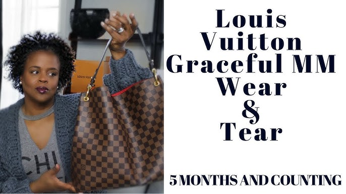 Reviewing my Louis Vuitton Graceful MM 💕 My latest bag in my collecti, Louis Vuitton