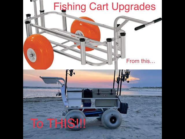 BEACH CART UPGRADES! It's a GRANDSLAM!!! 