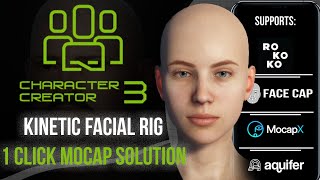 Applying Facial Rig to CC3+ Figure | 1 Click Solution | Maya and CC3