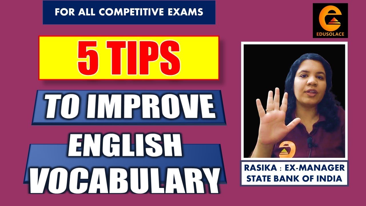 English Vocabulary - How To Improve Your English Vocabulary | Learn English With Edusolace