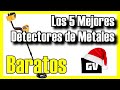🥇 Los 5 MEJORES Detectores de Metales BARATOS de Amazon [2022] ✅ [Calidad/Precio] En tierra / Playa