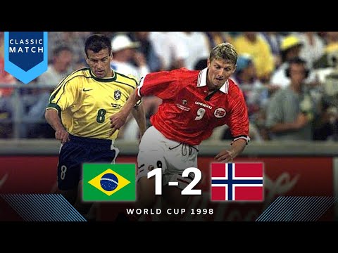 Brazil vs Norway 1-2 || World Cup 1998