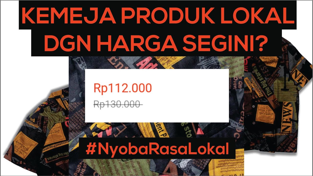  BELI  KEMEJA DI  SHOPEE  HARGA 112RB WORTH IT YouTube