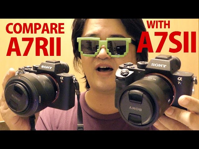 Comparing SONY A7S II with A7R II. Night Photo and 4K Night