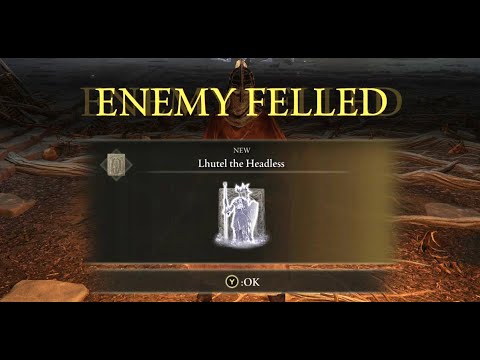 how to get Lhutel the Headless Spirit Summon in Elden Ring (Tombsward Catacombs Reward)