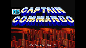 1991 [60fps] Captain Commando DEMO