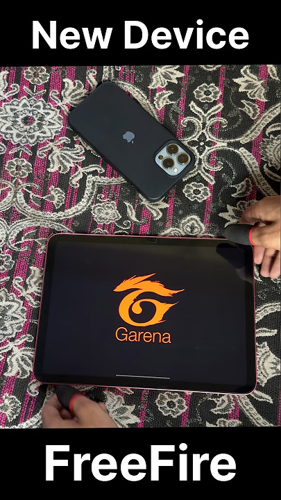 My New FreeFire Device 😈 ipad Gaming Test - FREEFIRE Open TEST #freefire #shots #trending #iphone