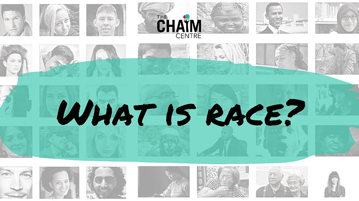 What is race?