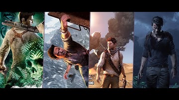 All Nate Themes - Uncharted 1, 2, 3 & 4 OST - UC Gameplay - 4K