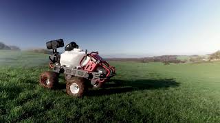 Autonomous Spray Robot at Work on a Shropshire Farm