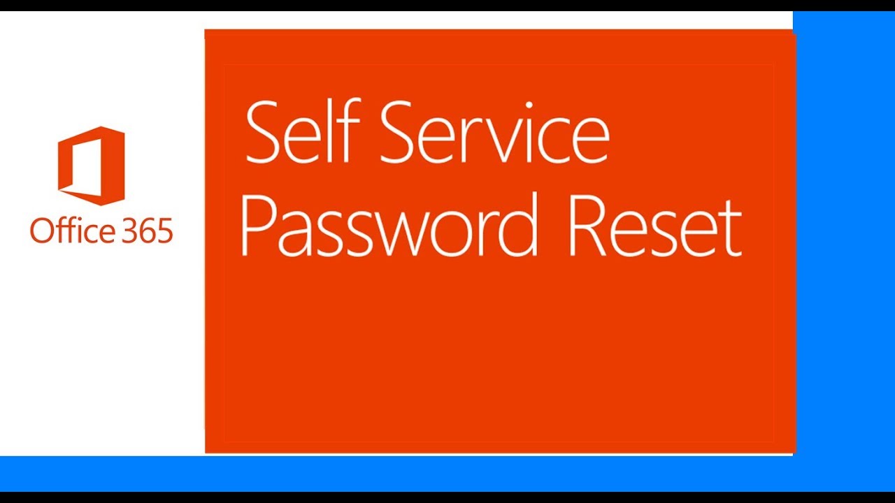 Self Service Password Reset in Azure - SSPR - YouTube
