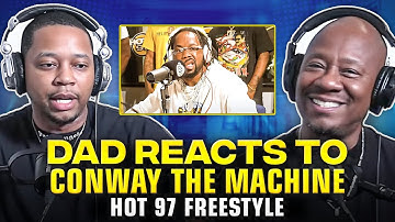Dad Reacts to Conway the Machine - Hot 97 Freestyle