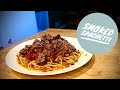 Smoked Spaghetti with Homemade Tomato Sauce