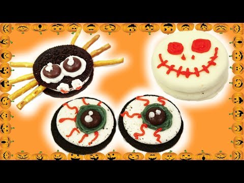 3 Prajituri Pentru Halloween Foarte Simplu Youtube