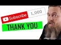 1,000 Subscriber Vlog