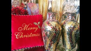 Gold Bling Christmas Home Decor Haul