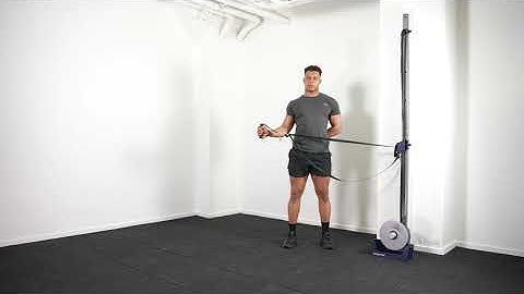 kPulley2 External Rotation Single turn Buckle exercise