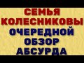 Семья Колесниковы. Очередной обзор абсурда. Всё для себя. Дайте денег.Влог