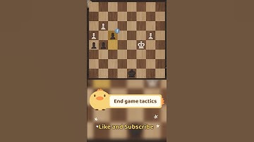 End game tactics -Part8 #chess #chesspuzzle #chessgame #chessplayer #chesstricks #chesscom