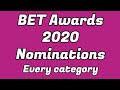 Bet awards 2020 winners: Full List of the 2020 BET ...