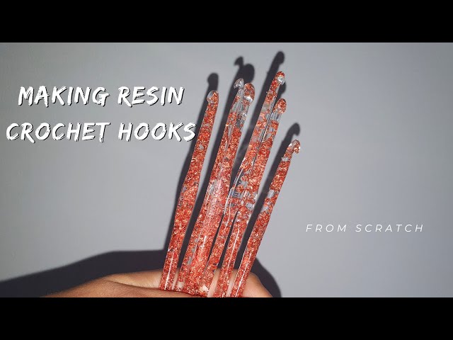 Just sharing some of my Handmade Resin Crochet Hooks 💙 : r