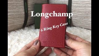 Longchamp 6 Ring Key Case Holder 