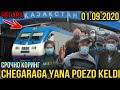 TEZKOR VİDEO O'ZBEKLAR POEZD KELDI