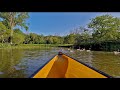 Paddling on Credit River, Mississauga