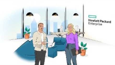 HPE - A Day In Life: Dynamic Whiteboard Explainer Video Meets 2D Animation